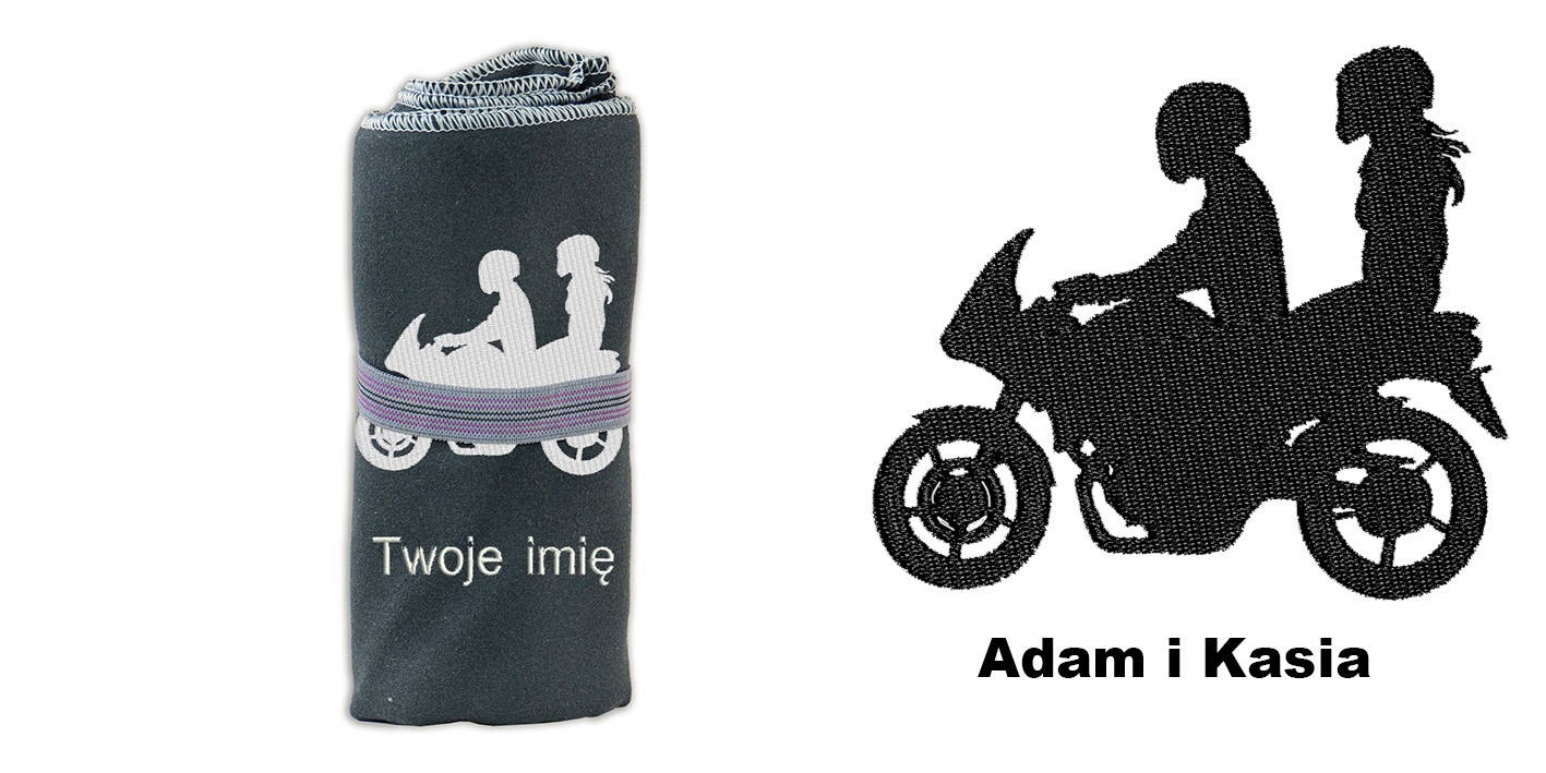 Ręcznik 72x130 prezent dla motocyklisty