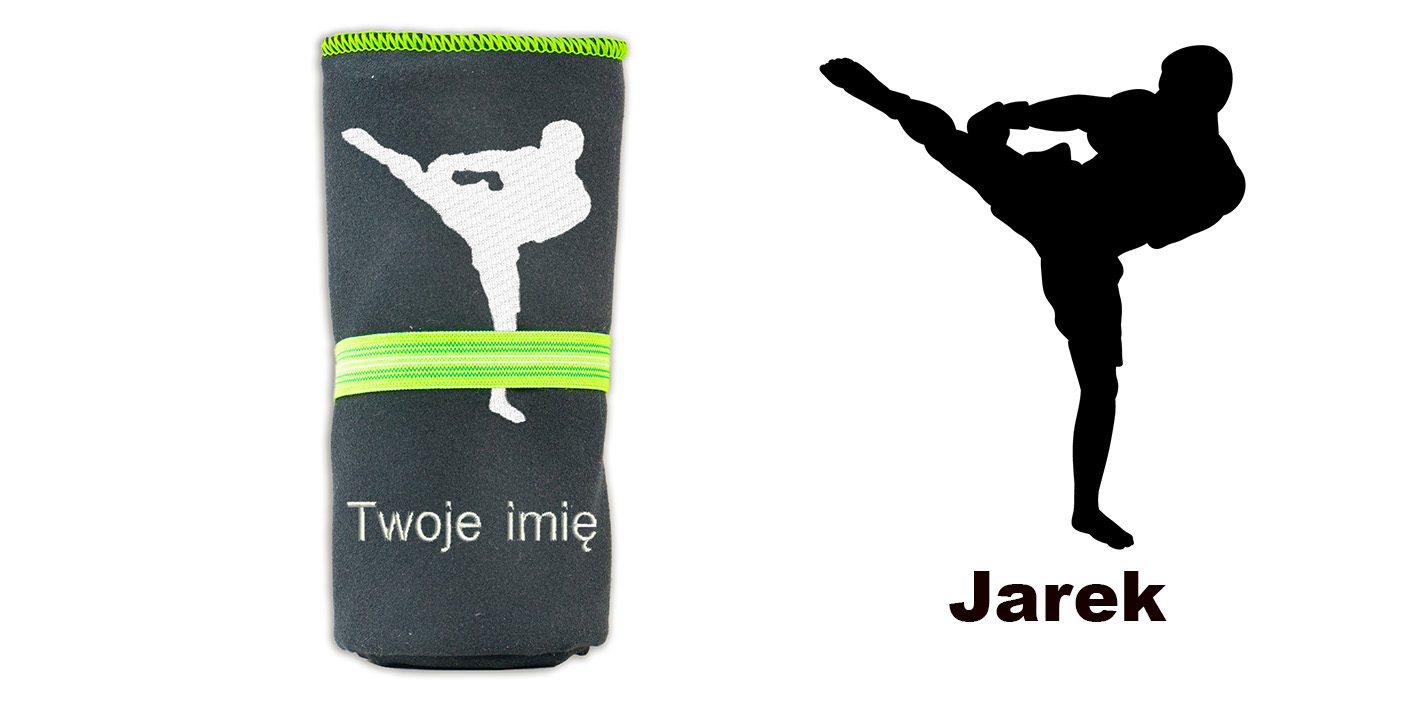 Prezent dla boksera muay thai ręcznik szybkoschnący 72x130 cm