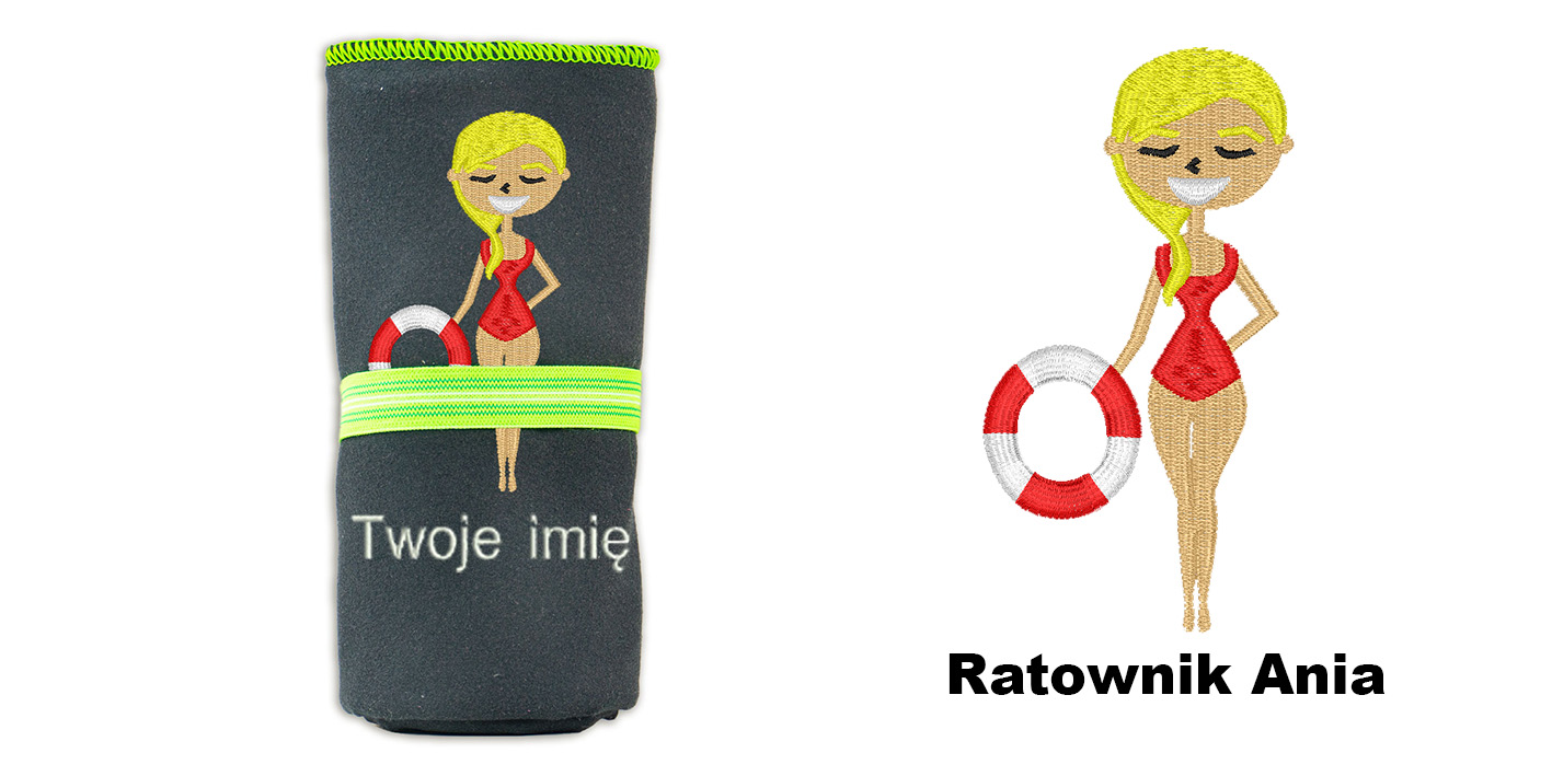 Ręcznik 72x130 prezent dla ratownika wodnego wopr