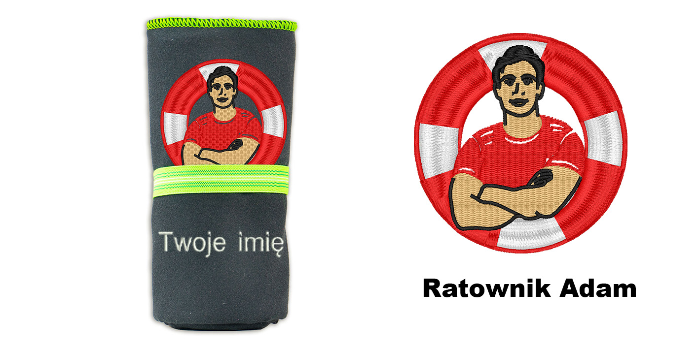 Ręcznik 72x130 prezent dla ratownika wodnego wopr