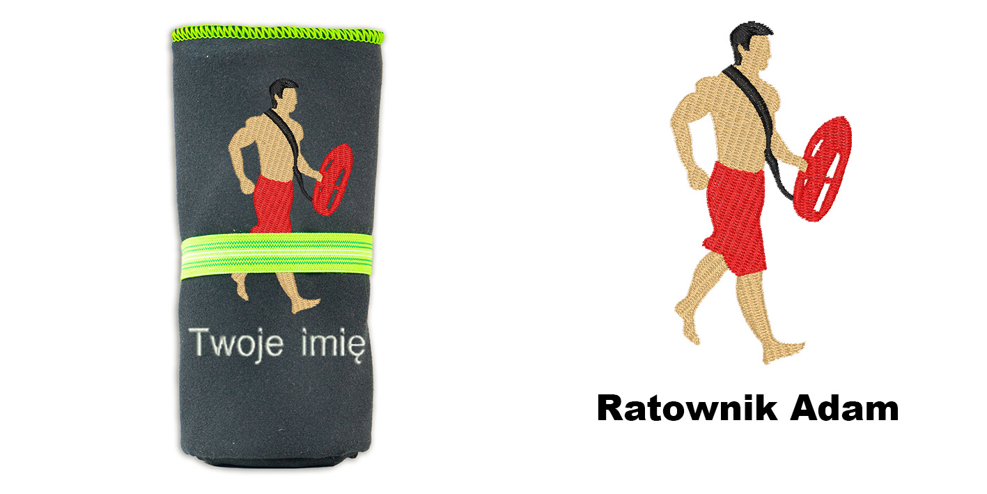 Ręcznik 72x130 prezent dla ratownika wodnego wopr