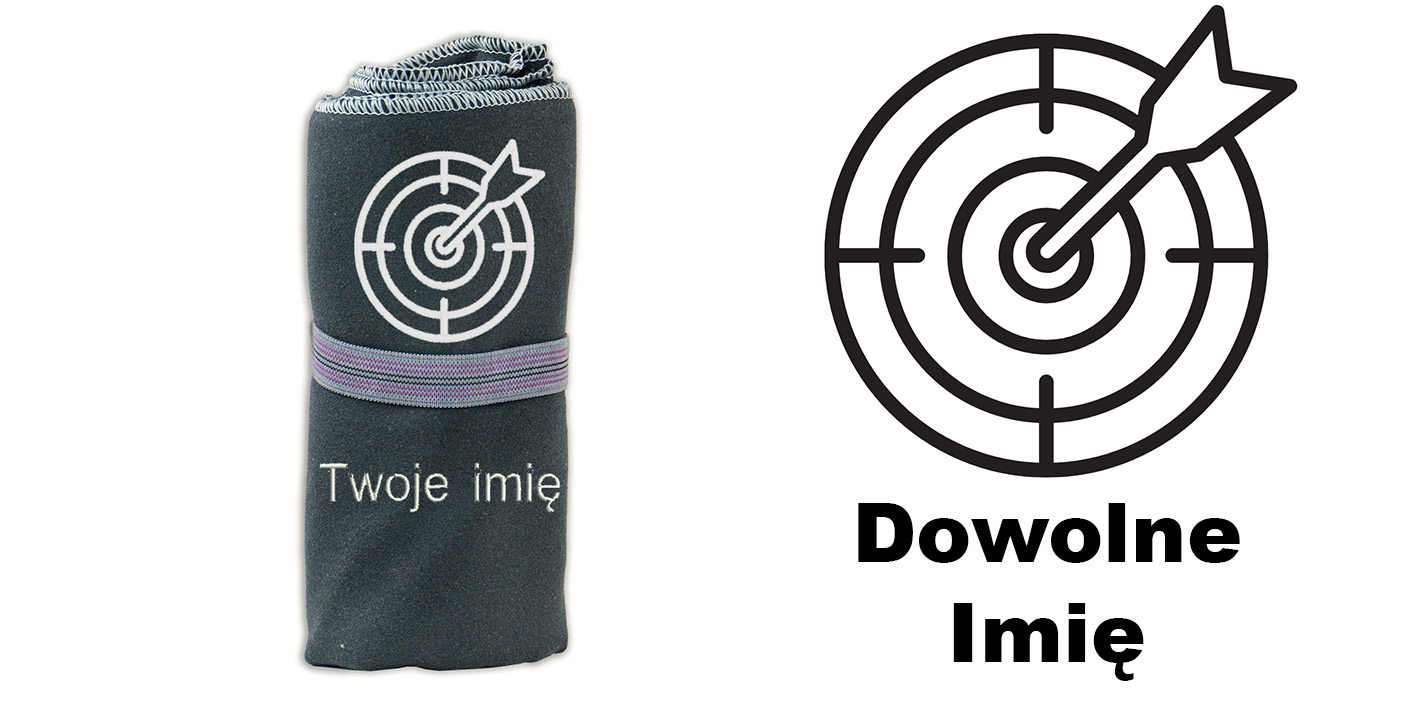 Prezent dla fana rzutek ręcznik szybkoschnący 72x130 cm