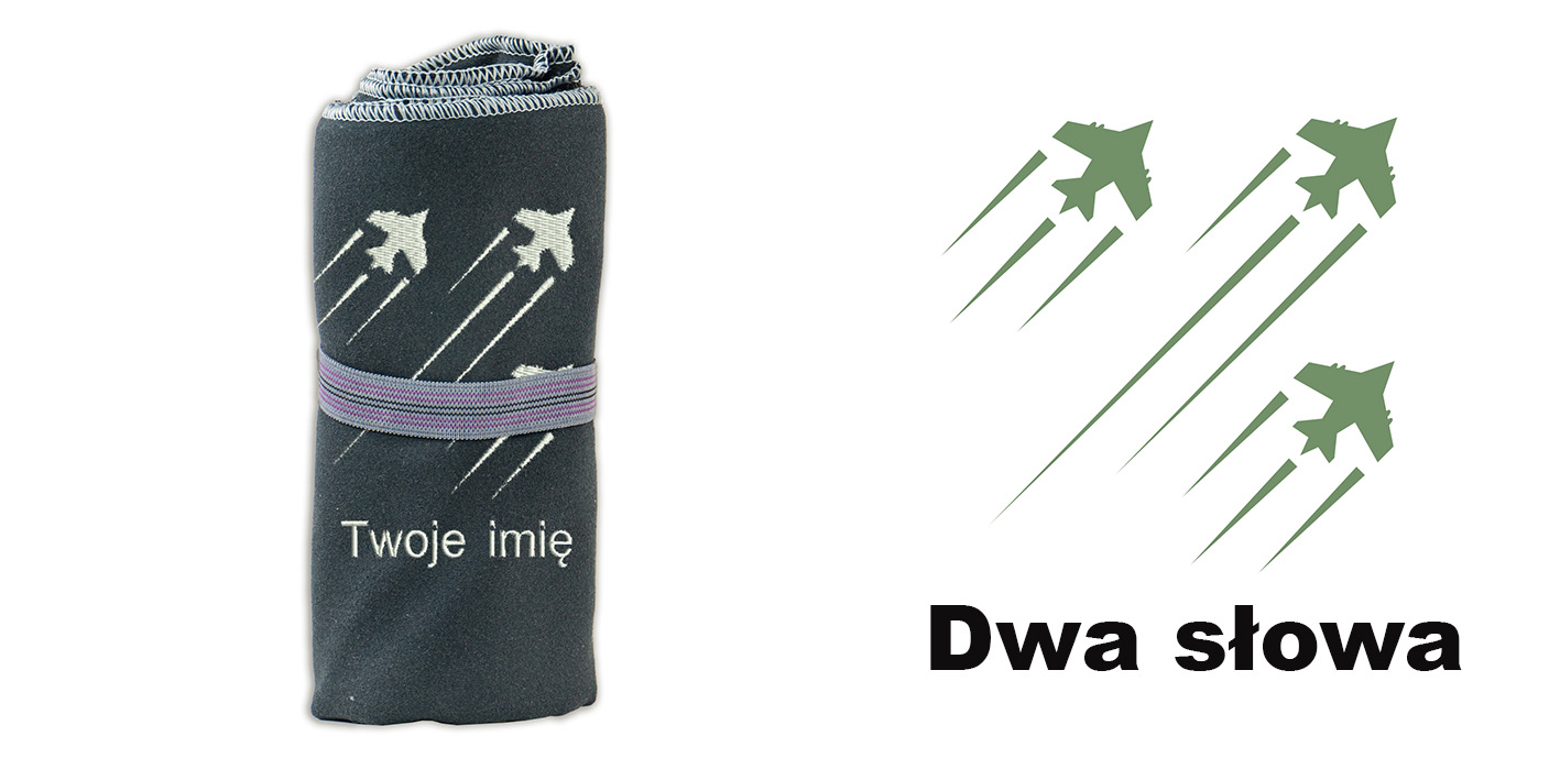 Ręcznik 72x130 prezent dla lotnika