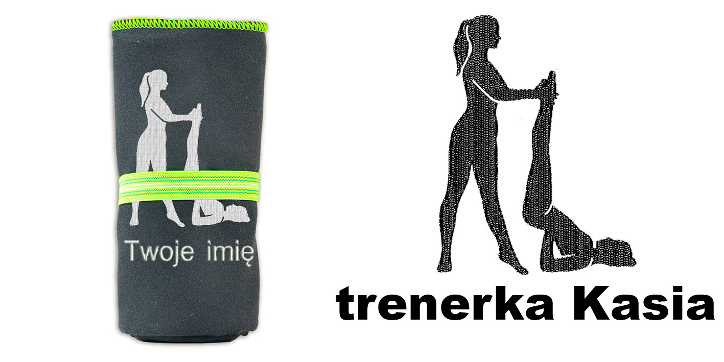 Ręcznik 72x130 prezent dla trenerki personalnej