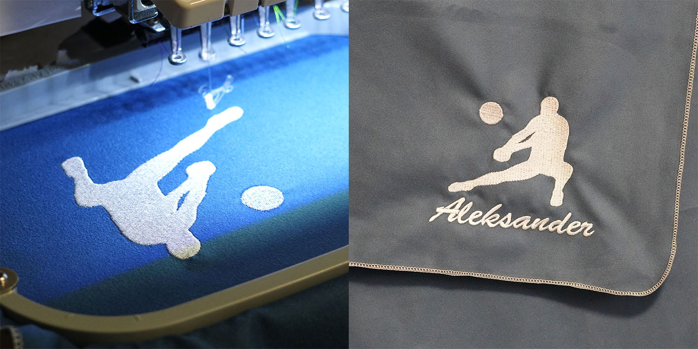 Prezent dla siatkarza, ręcznik szybkoschnący personalizowany 