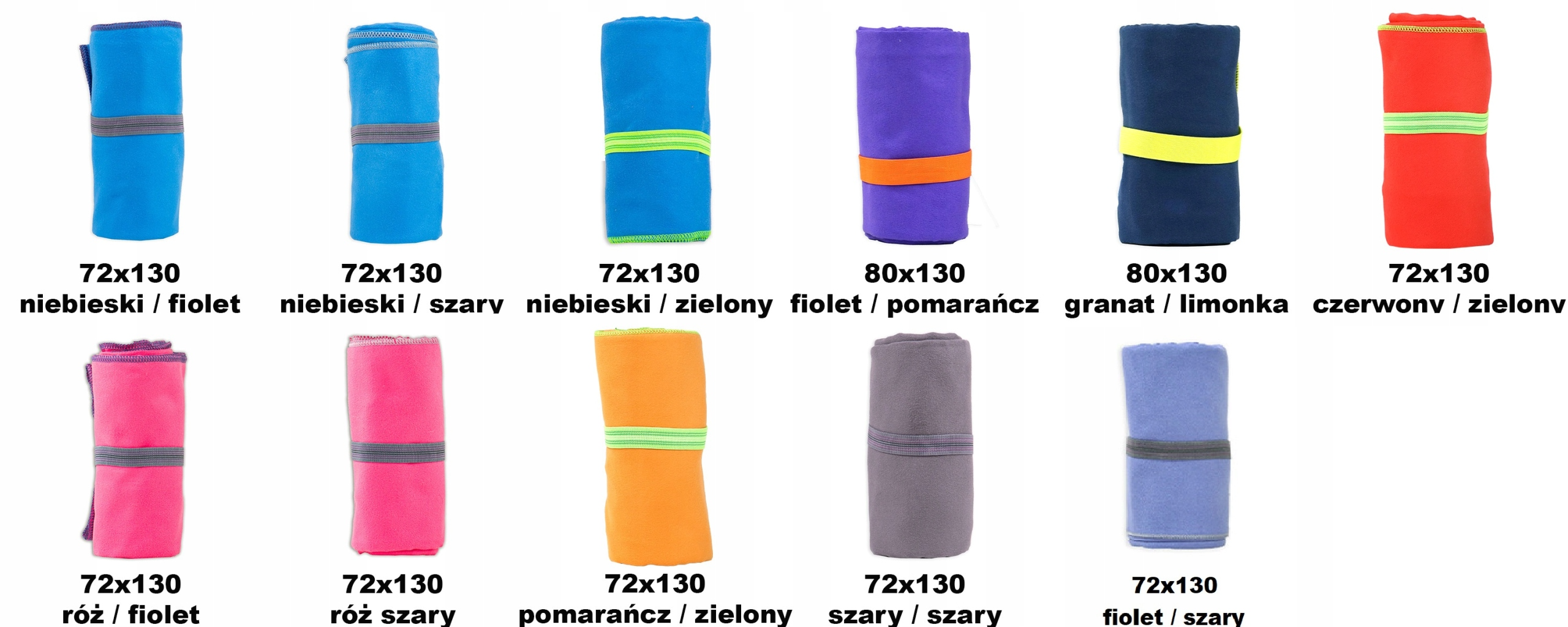 Kolory ręczników