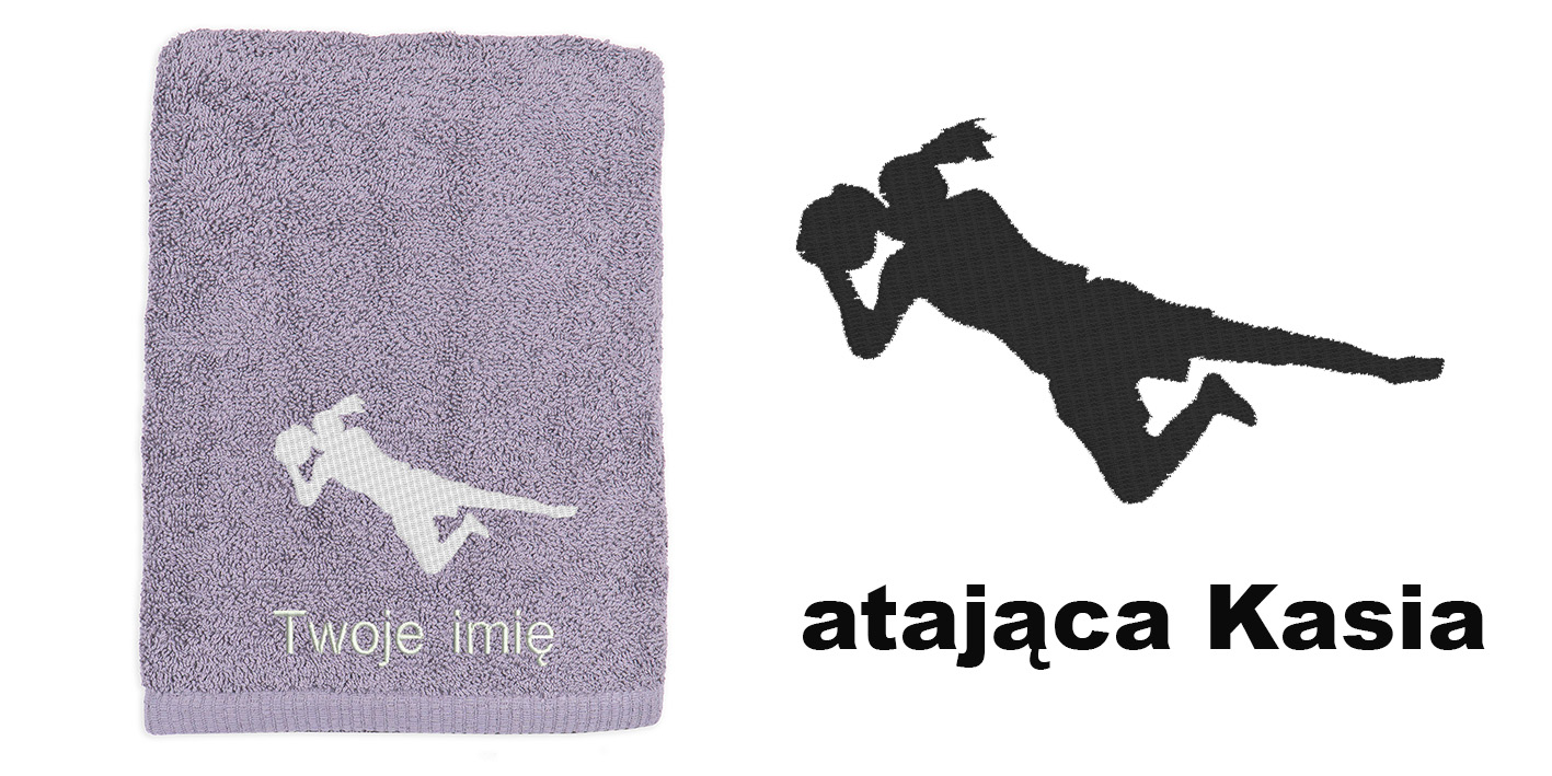 ręcznik szybkoschnący z mikrofibry dla bramkarki ręcznej