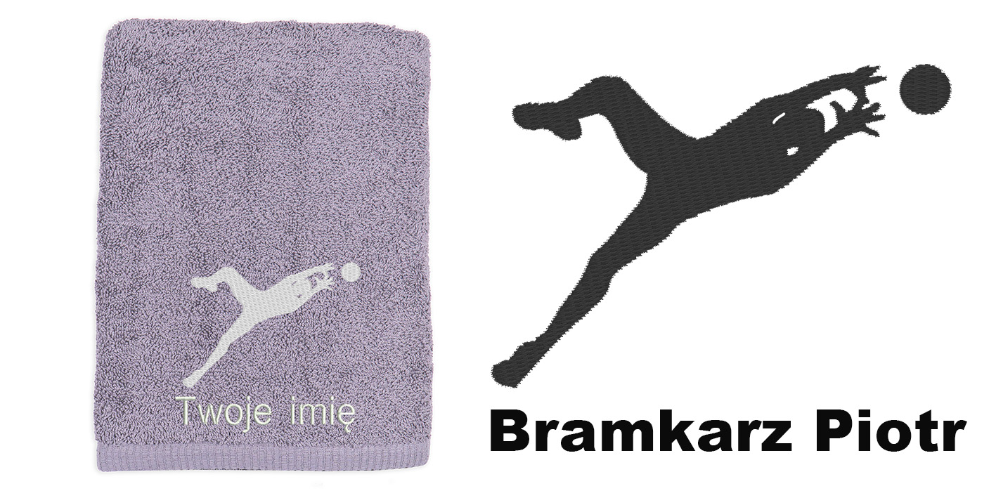 ręcznik szybkoschnący z mikrofibry dla bramkarza