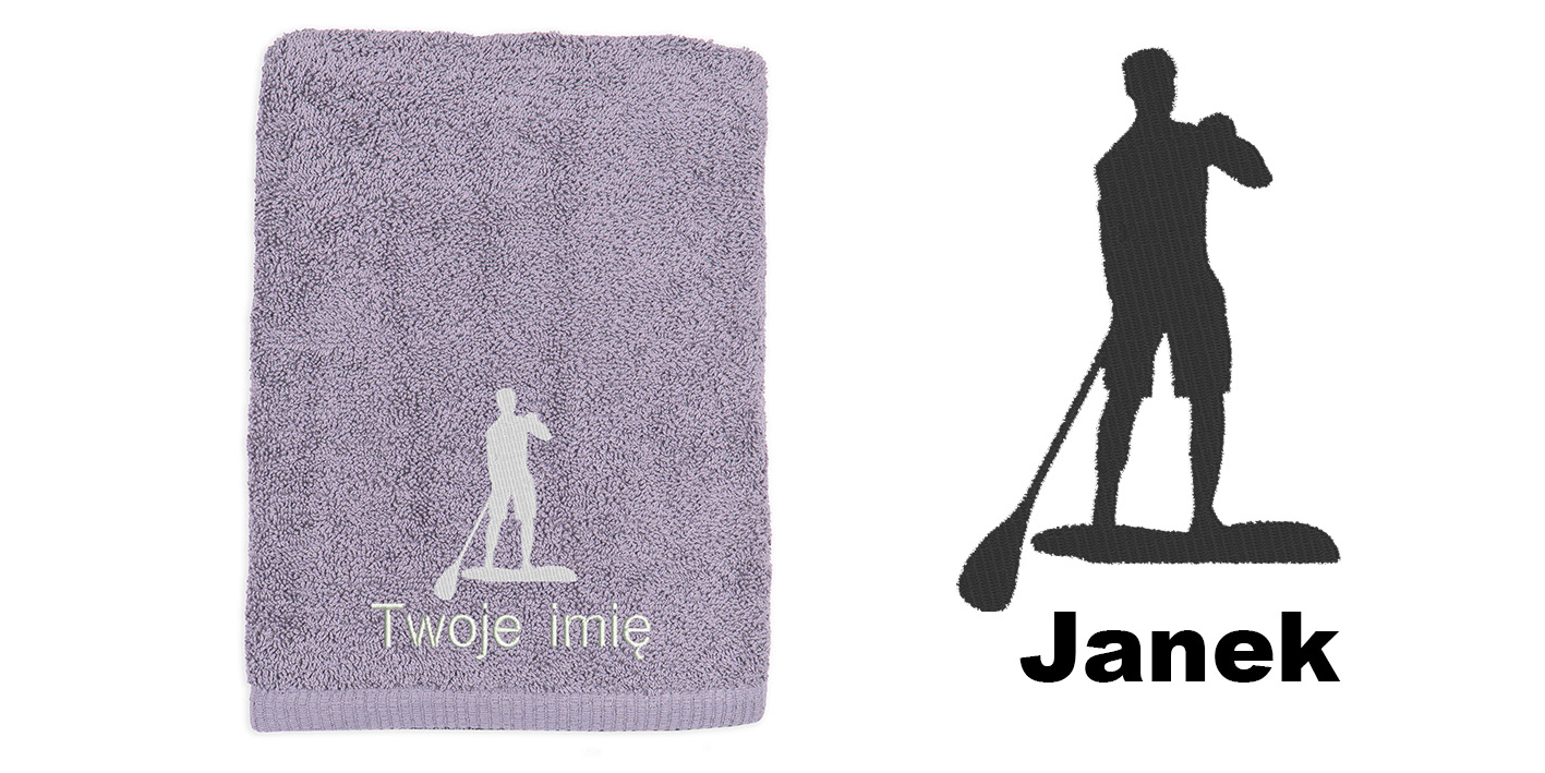 ręcznik szybkoschnący z bawełny dla fana sup