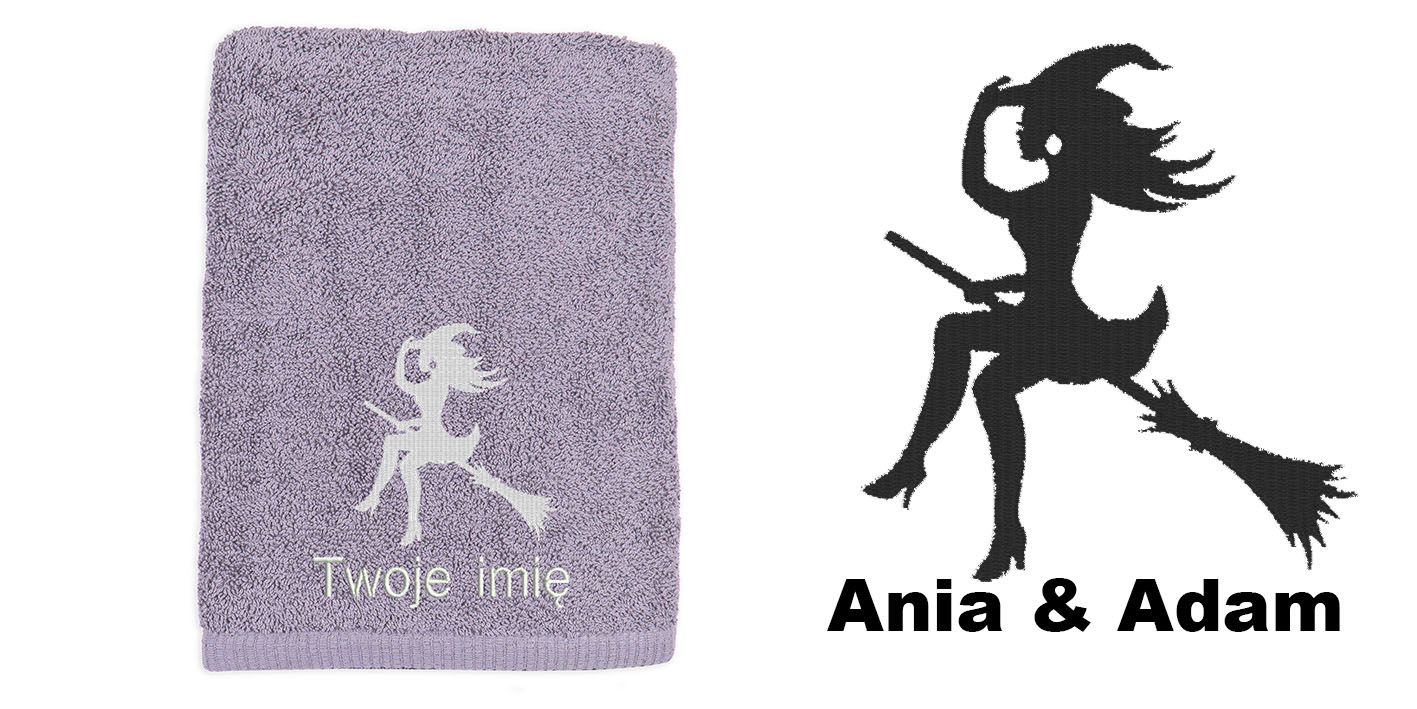 Ręcznik bawełniany wiedźma