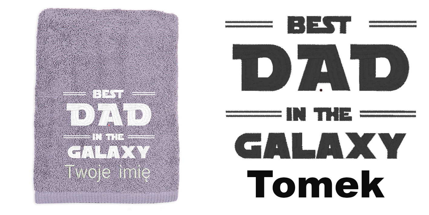 ręcznik szybkoschnący z mikrofibry dla taty DAD