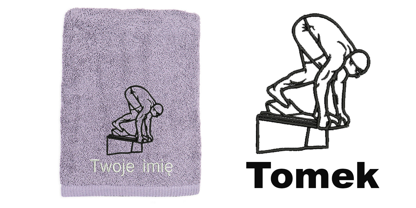 ręcznik szybkoschnący z mikrofibry dla pływaka