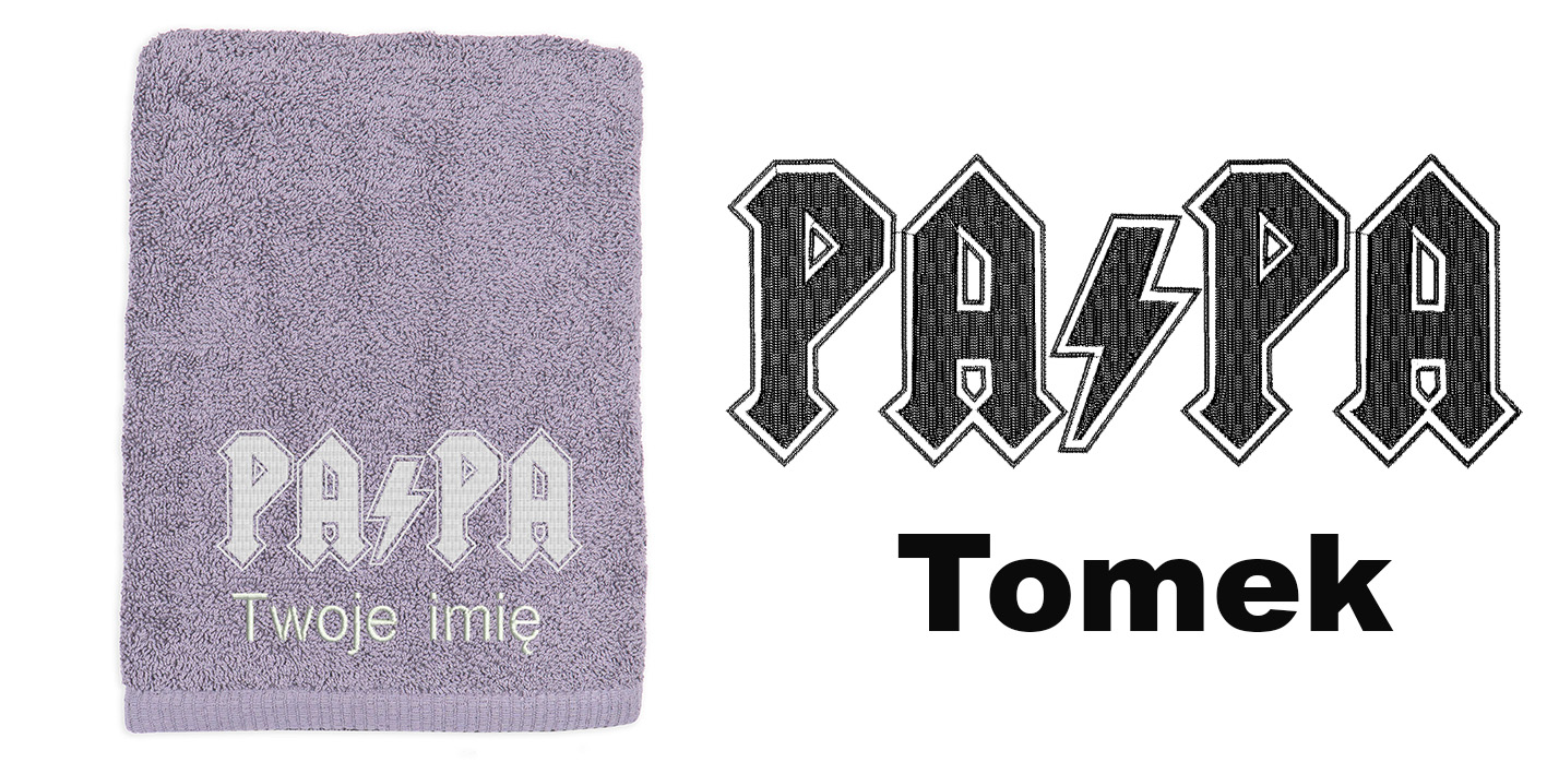 ręcznik szybkoschnący z mikrofibry dla taty DAD