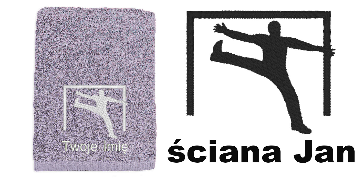 ręcznik szybkoschnący z mikrofibry dla piłkarza