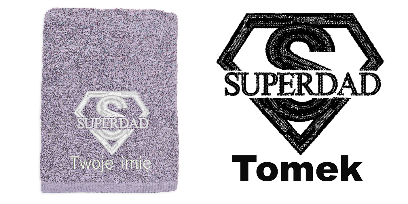 ręcznik szybkoschnący z mikrofibry dla taty DAD