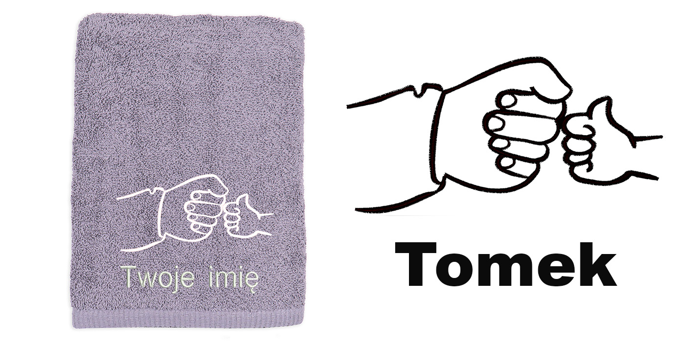 ręcznik szybkoschnący z mikrofibry dla taty DAD