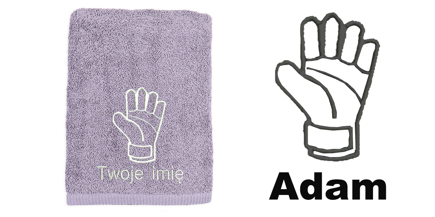 ręcznik szybkoschnący z mikrofibry dla bramkarza